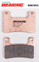 SİNTERLİ ÖN FREN BALATASI / BRAKING / ÖN İKİ TAKIM KULLANIR / KAWASAKI / NINJA H2 SX / SE / 1000cc