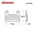 SİNTERLİ ÖN FREN BALATASI / KAWASAKI / ZX-6R NINJA / 636cc / ÖN İKİ TAKIM KULLANIR / 2013-2014-2015-2016-2017-2018-2019-2020-2021-2022-2023-2024
