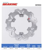 VESPA GTS 125-250-300 DALGALI ÖN VE ARKA FREN DİSKİ / BRAKING / ARKA / GILERA / RUNNER VXR 4T (GRİMECA) / 200cc
