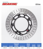 YAMAHA YUVARLAK ÖN FREN DİSKİ / BRAKING / ÖN İKİ TAKIM KULLANIR / YAMAHA / FZ6 / FAZER / 600cc