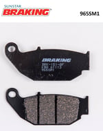 YARI METALİK ARKA FREN BALATASI / BRAKING / ARKA / HONDA / CB 125 R / 125cc