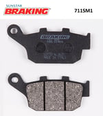 YARI METALİK ARKA FREN BALATASI / BRAKING / ARKA (KALINLIK 10.7 MM) / HONDA / CB 500F / 500cc