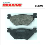 YARI METALİK ARKA FREN BALATASI / BRAKING / ARKA / YAMAHA / T-MAX / 530cc