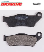 YARI METALİK FREN BALATASI / BRAKING / ÖN İKİ TAKIM KULLANIR / APRILIA / SRV / 850cc
