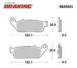 YARI METALİK FREN BALATASI / KYMCO / XCITING / 400cc / ARKA  / 2012-2013-2014-2015-2016-2017-2022-2023-2024
