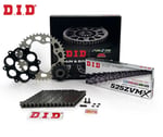 ZİNCİR DİŞLİ SETİ - DUCATI MONSTER (1200 CC) - (2014-2020) / DID ZİNCİRLİ SET / ZİNCİR : DID-525ZVM-X (ÇELİK)-108 / DİŞLİ : (15T -41T) / DUCATI / MONSTER / 1200cc