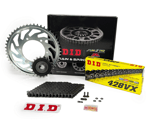 ZİNCİR DİŞLİ SETİ - HONDA CBF 150 (150 CC) - (2004-2017) / HONDA / CBF 150 / 150cc / ZİNCİR : DID-428VX (ÇELİK)-126 / DİŞLİ : (15T -43T)  / 2004-2005-2006-2007-2008-2009-2010-2011-2012-2013-2014-2015-2016-2017