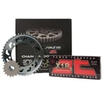 ZİNCİR DİŞLİ SETİ - TRIUMPH TIGER 900 / GT / RALLY / PRO (900 CC) - (2020-2025) / JT ZİNCİRLİ SET / ZİNCİR : JT-525X1R3 (ÇELİK)-122 / DİŞLİ : (16T -50T) / TRIUMPH / TIGER 900 / GT / RALLY / PRO / 900cc
