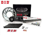 ZİNCİR DİŞLİ SETİ - YAMAHA YZ (125 CC) - (2020-2024) / DID ZİNCİRLİ SET / ZİNCİR : DID-520 ORING-114 / DİŞLİ : (13T -50T) / YAMAHA / YZ / 125cc