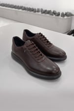 Karaden 1943 Erkek Hakiki Deri Kahverengi Casual Ayakkabı