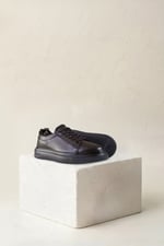 Karaden 1943 Erkek Hakiki Deri Kahverengi Sneaker & Spor