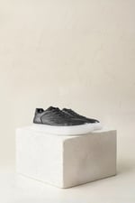 Karaden 1943 Erkek Hakiki Deri Siyah Sneaker & Spor Ayakkabı