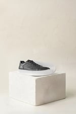 Karaden 1943 Erkek Hakiki Deri Siyah Sneaker & Spor Ayakkabı