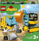 ADO-LED10931 TRUCK & EXCAVATOR 4