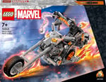 ADO-LSS76245 MARVEL GHOST RIDER ROBOTU VE MOTOSIKLETI 76245 OYUNCAK YAPIM SETI (264 PARCA) 6