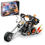 ADO-LSS76245 MARVEL GHOST RIDER ROBOTU VE MOTOSIKLETI 76245 OYUNCAK YAPIM SETI (264 PARCA) 6