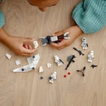 ADO-LSW75320 LEGO STAR WARS SNOWTROOPER SAVAS PAKETI 4