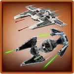ADO-LSW75348 MANDALORıAN F FıGHTER VS TIE INTERCEPTOR 3