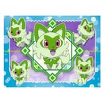 ADO-RPX120040262-S 4 IN BOX PUZ POKEMON 1 STAND