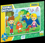 CAO-5121-5122 SEVIMLI DOST FRAME PUZZLE 96