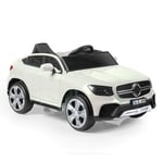 DOLU-8189 DOLU GRANDEX 12 VOLT KUMANDALI KIRIK BEYAZ AKULU ARABA 1