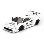 EKC-MGT00966-BL MINI GT 1/64 LAMBORGHINI COUNTACH LB WORKS WHI 24