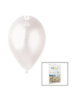 ERB-MET-INCI-BEYAZ GM110-28 METALIK INCI BEYAZ BALON 50