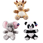 HAL-PL62221 30 CM ZURAFA PANDA FIL ASORTI 24