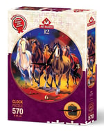 HD-5004 ART SAAT PUZZLE YILKI ATLARI