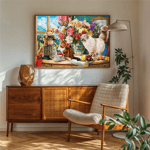 KS-20794KS-20794 PUZZLE 1000 FAMILY CATS NEAR THE WINDOW 6