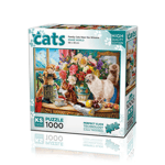 KS-20794KS-20794 PUZZLE 1000 FAMILY CATS NEAR THE WINDOW 6