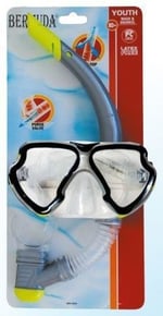KZL-2338A/123CSB DESENLI TPR MASKE SNORKEL SET 24