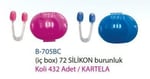 KZL-B-705BC BURUNLUK SILIKON (ICBOX72) K 432