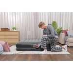 KZL-BW67725 EV YATAK GRI 203X152CM+POMPALI 2