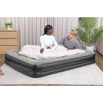 KZL-BW67725 EV YATAK GRI 203X152CM+POMPALI 2