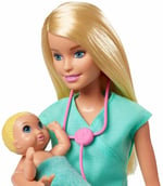 MATE-GKH23 BRB MESLEKLER BEBEK DOKTORU SARI SACLI 6