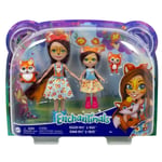 MATE-HCF79 ENCHANTIMALS KIZ KARDES BEBEKLER 5