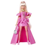 MATE-HHN12 BARBIE EXTRA FANCY PEMBE KOSTUMLU BEBEK 4
