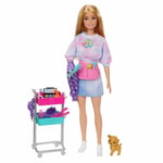 MATE-HNK95 BARBIE STILISTR BEBEKLER OYUN SETI 4