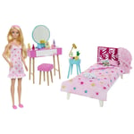 MATE-HPT55 BARBIE NIN YATAK ODASI OYUN SETI 2