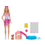 MATE-JBF35MATE-JBF35 BARBIE KOPEKCIKLE HAVUZ PARTISI OYUN SETI 4