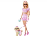 MATE-JFP36 BARBIE SARI SACLI BEBEK VE KOPEGI 3