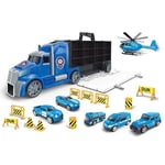 MEGA-XY6602G TASINABILIR KAMYONLU POLIS SET 12