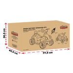 PLS-05-277-K SPARK ATV 6V AKULU (KIRMIZI)