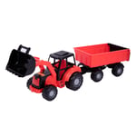 POL-35264 USTA YARI ROMORKLU VE KEPCELI TRAKTOR 6