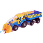 POL-35288 USTA YARI ROMORKLU VE KEPCELI TRAKTOR 6