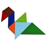RED-5144 AHSAP RENKLI TANGRAM 48