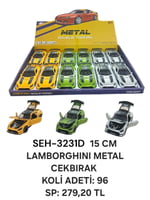 SEH-3231D 15 CM MERCEDES METAL CEKBIRAK 96