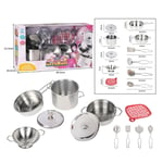 VAR-ATF-3815-6 11 PARCA CELIK TENCERE TAVA SET 12