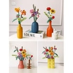 VGN-LZ1658 LOZ EBEDI CICEKLER HIBISCUS ZAMBAK PAPATYA ORTANCA 456 PRC BLOCK 12